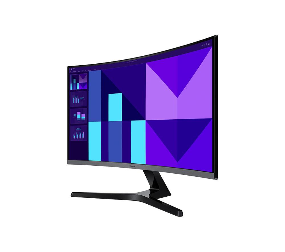 Monitor LCD VA curvo Full HD SAMSUNG LS27D396GAUXXU de 27" - Negro