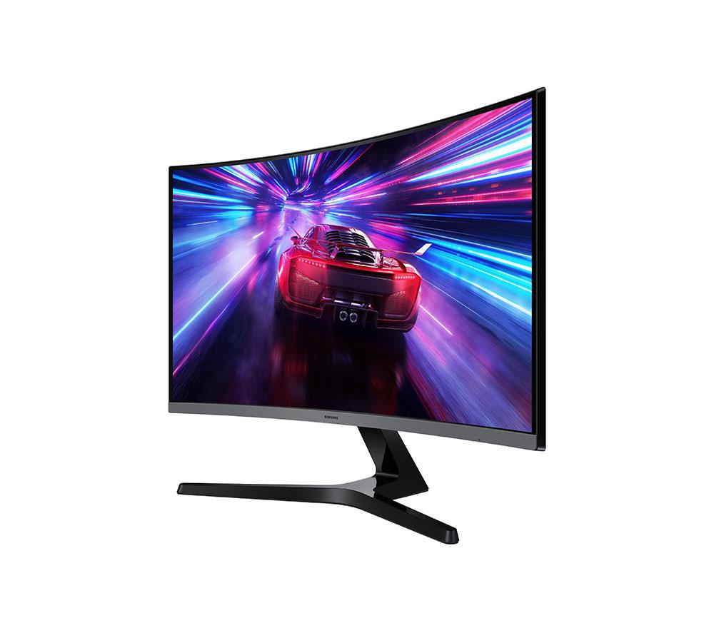 Monitor LCD VA curvo Full HD SAMSUNG LS27D396GAUXXU de 27" - Negro