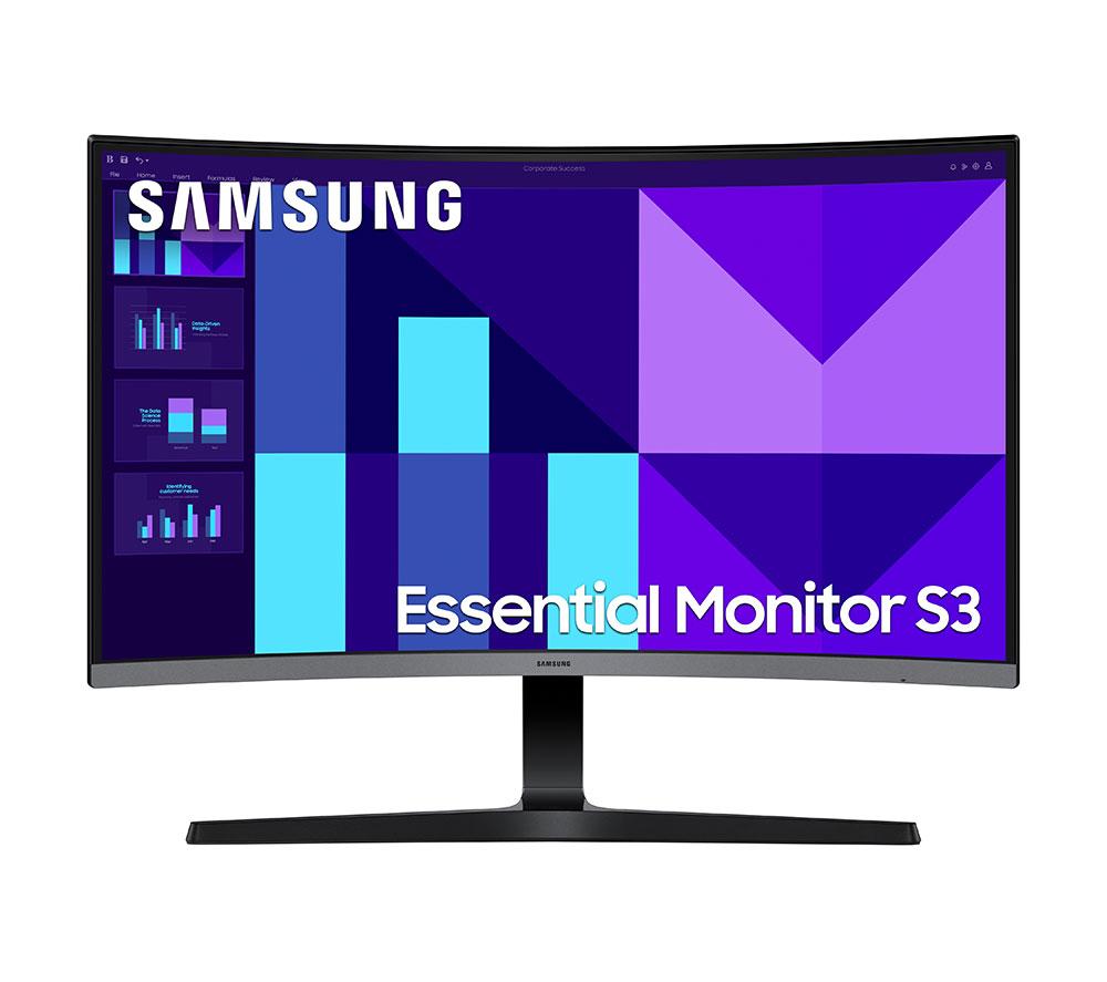 Monitor LCD VA curvo Full HD SAMSUNG LS27D396GAUXXU de 27" - Negro