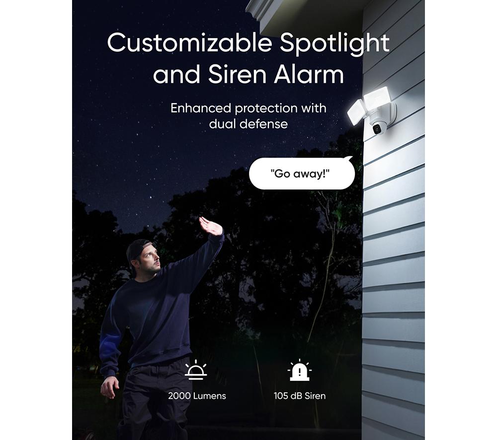 EUFY Floodlight E30 2K WiFi Security Camera