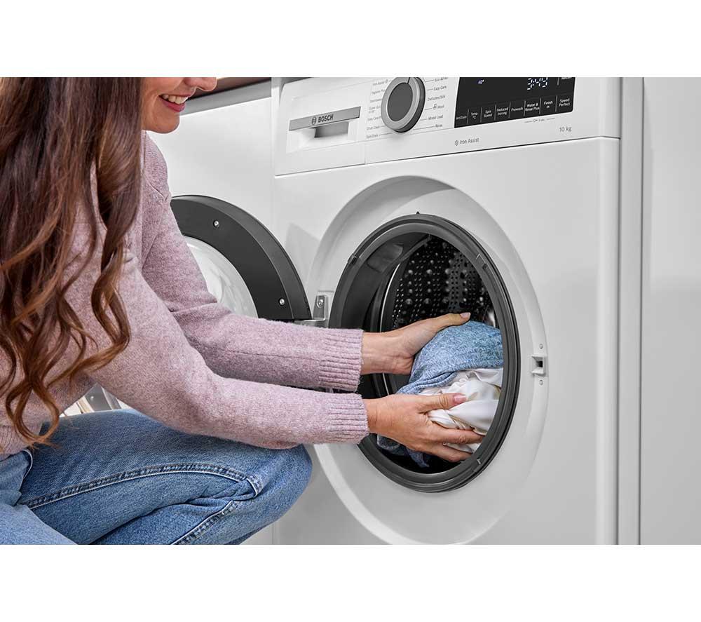 Lavadora Bosch Serie 6 WGG254Z1GB AntiStain de 10 kg y 1400 rpm - Blanca
