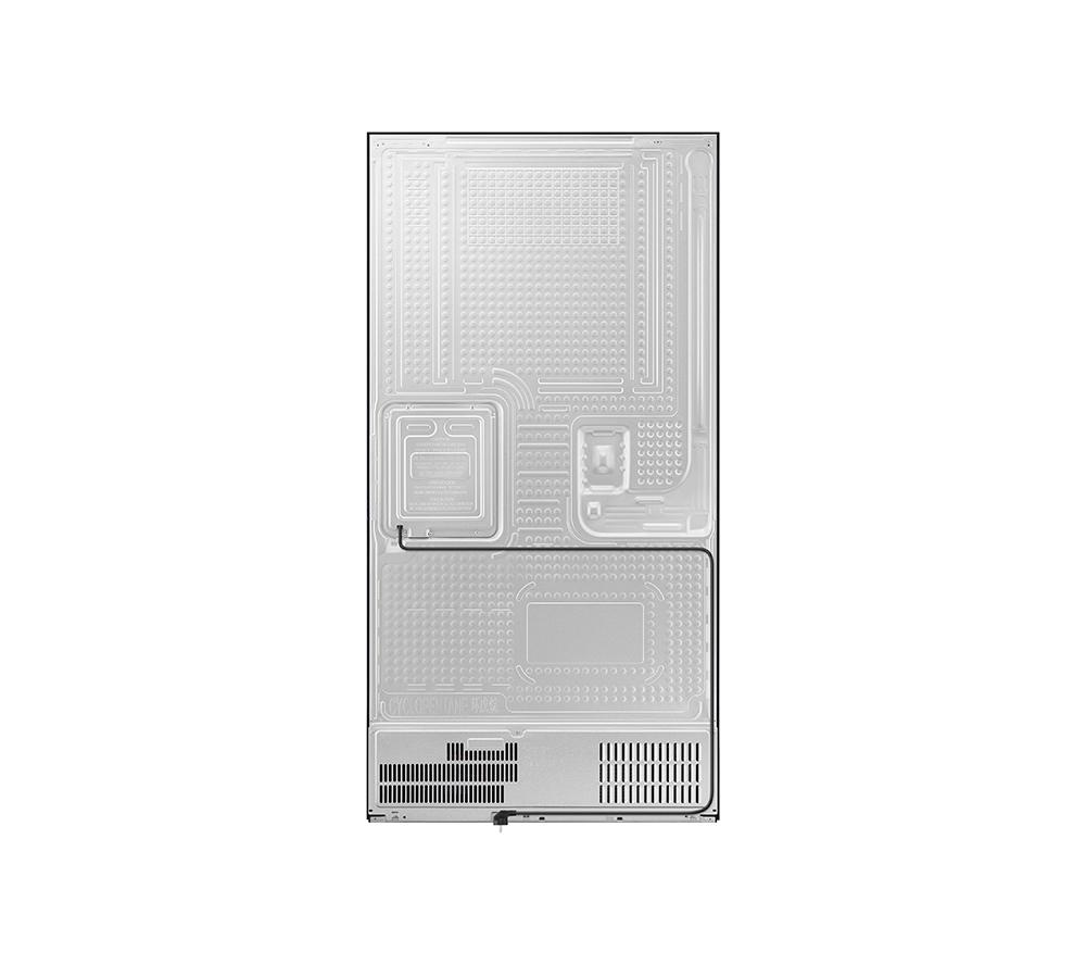 SAMSUNG Bespoke AI Series 8 SpaceMax RM70F67RDREU Frigorífico combi inteligente de 669 L - Acero inoxidable