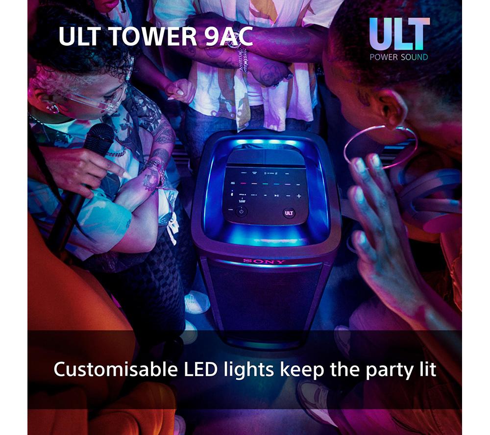 SONY ULT Tower 9AC Bluetooth Party Speaker - Black