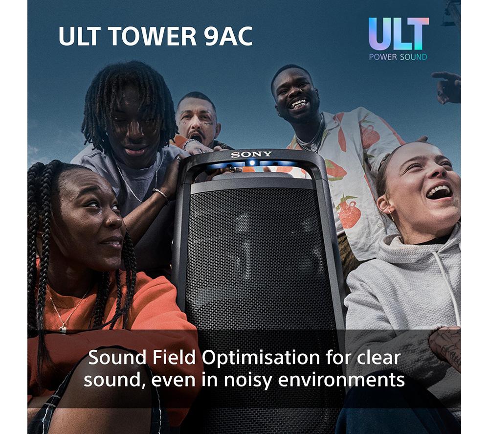 SONY ULT Tower 9AC Bluetooth Party Speaker - Black