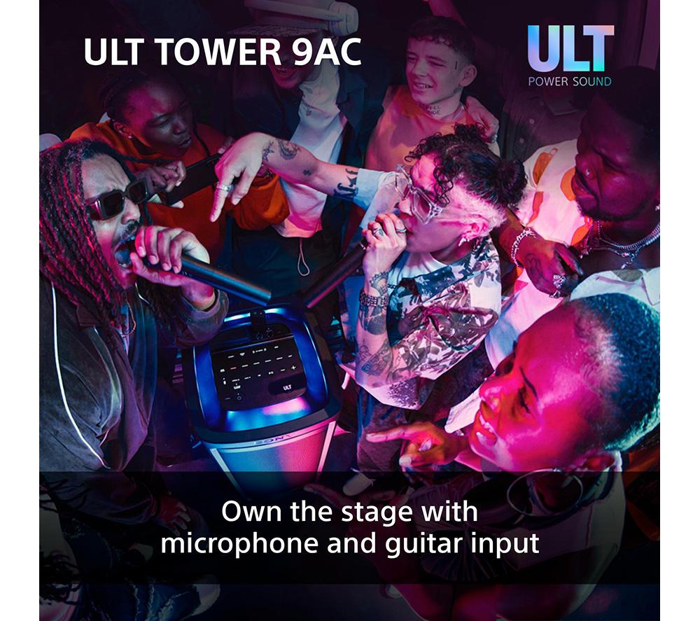 SONY ULT Tower 9AC Bluetooth Party Speaker - Black