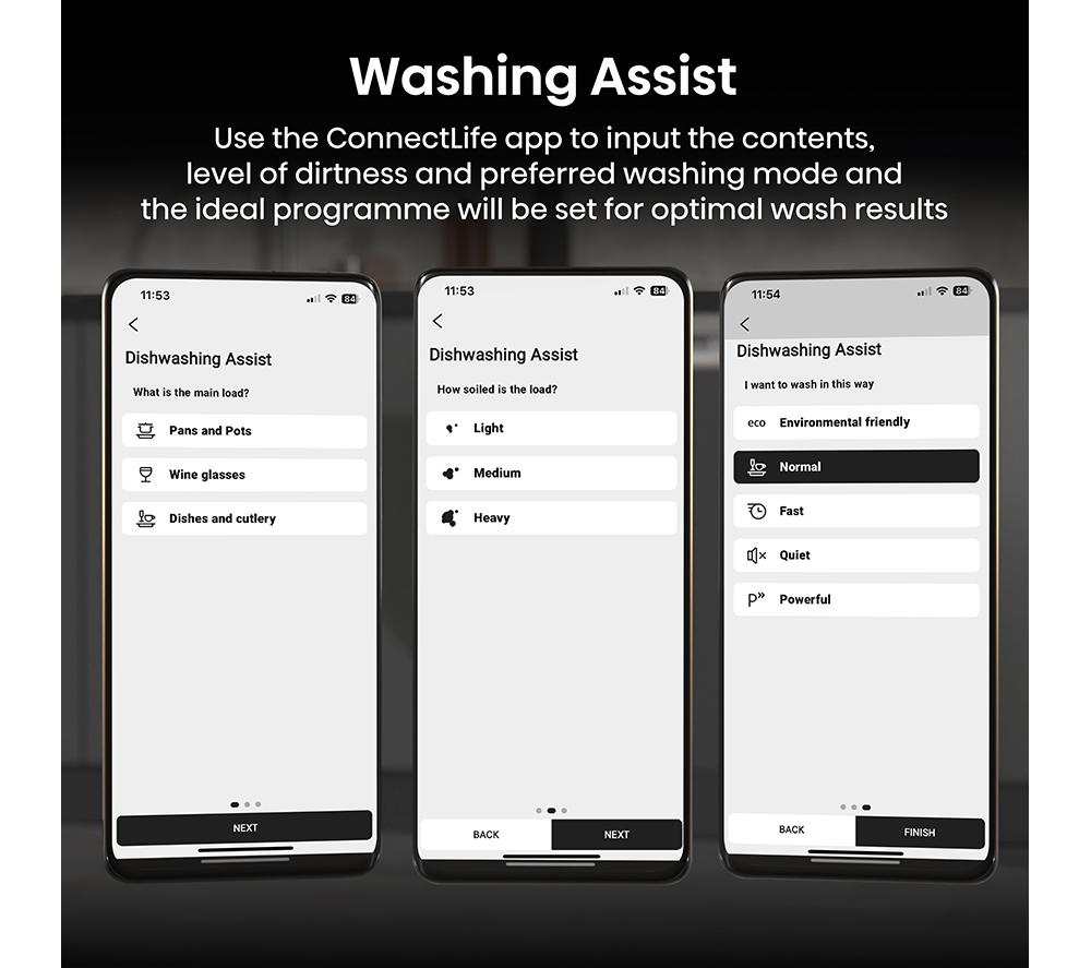 Lavavajillas totalmente integrado de tamaño completo Hisense UV Clean HV693A60UVADUK con WiFi