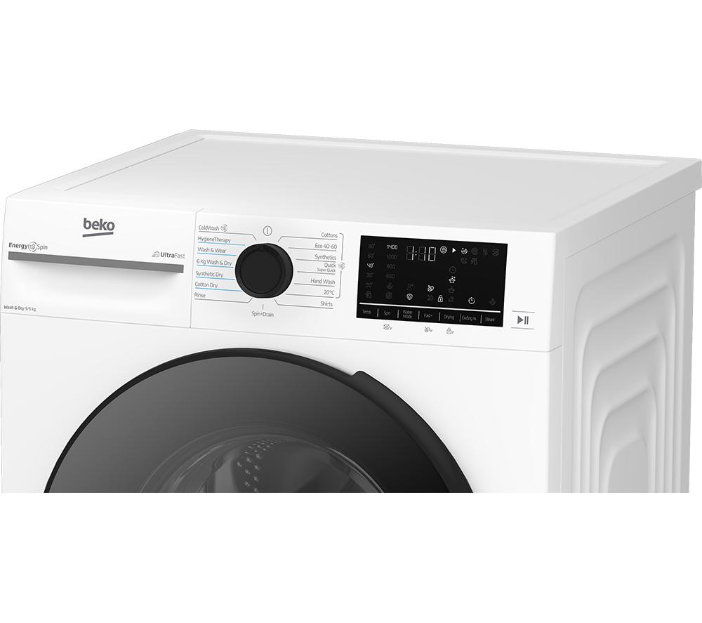 BEKO Pro BM5D59645UW Lavadora secadora de 9 kg - Blanco