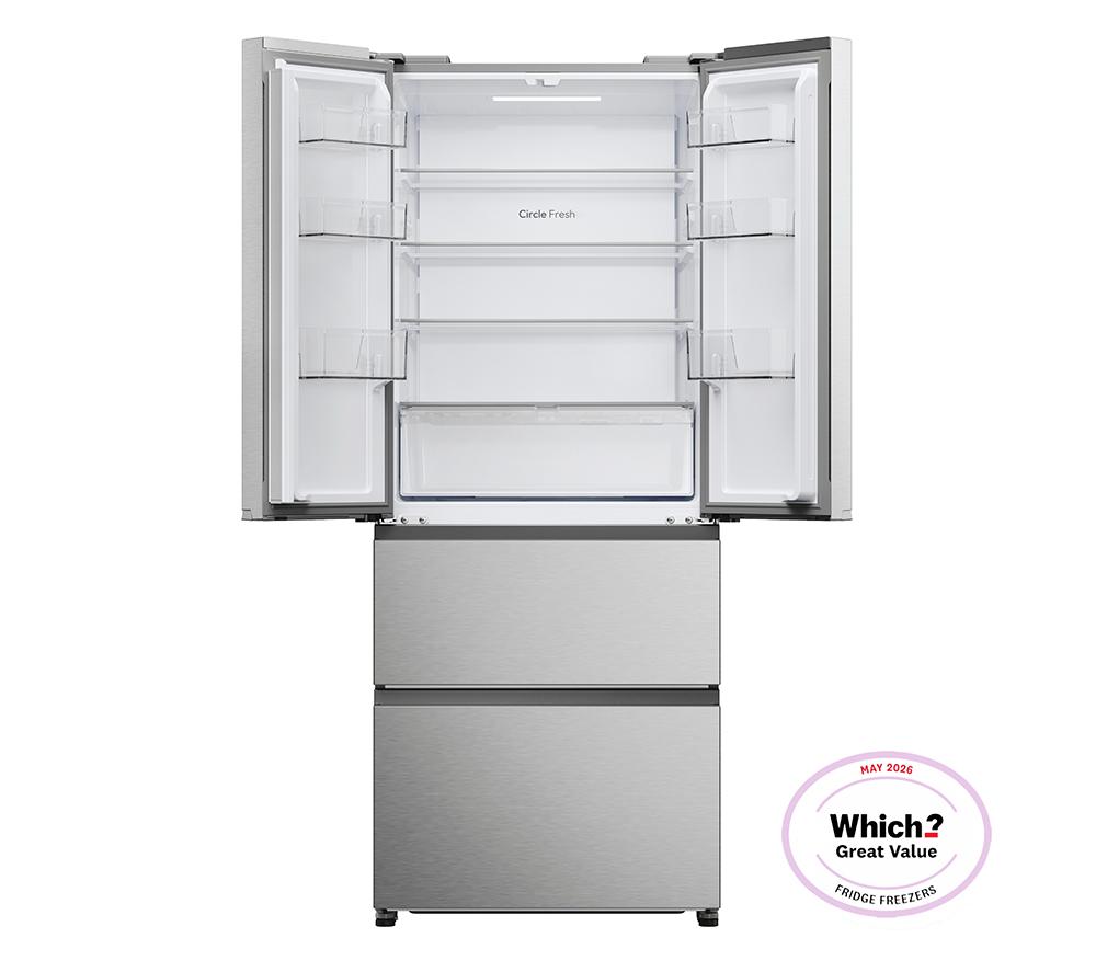 Frigorífico combi HOOVER H-FRIDGE 700 HONFQ2T718EXK - Acero inoxidable