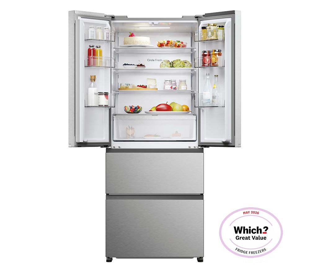 Frigorífico combi HOOVER H-FRIDGE 700 HONFQ2T718EXK - Acero inoxidable