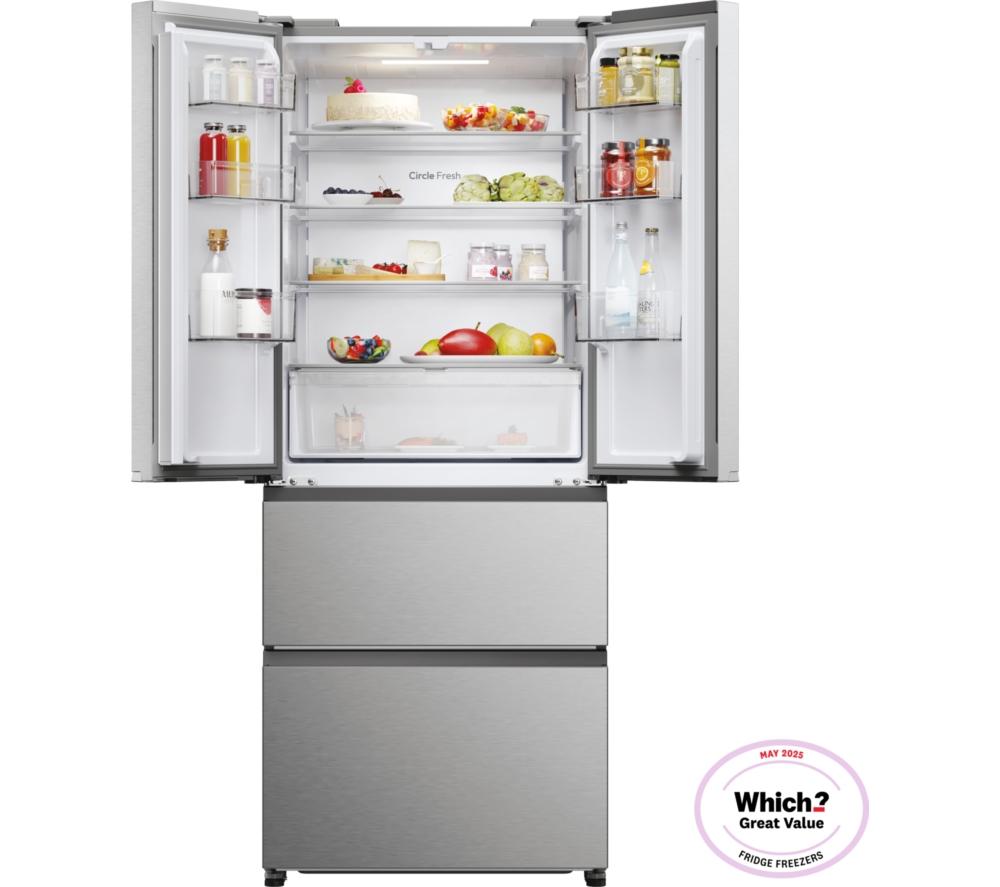 Frigorífico combi HOOVER H-FRIDGE 700 HONFQ2T718EXK - Acero inoxidable