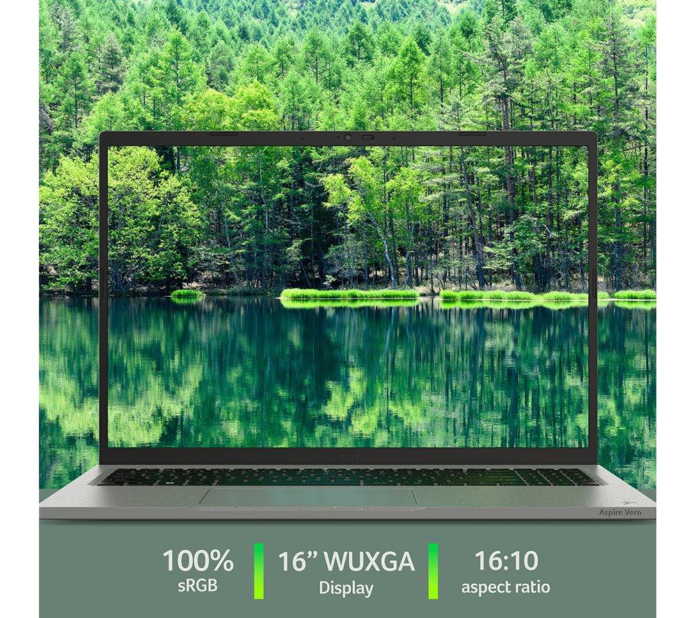 Portátil ACER Aspire Vero de 16" - Intel® Core™ Ultra 7, 1 TB SSD, gris