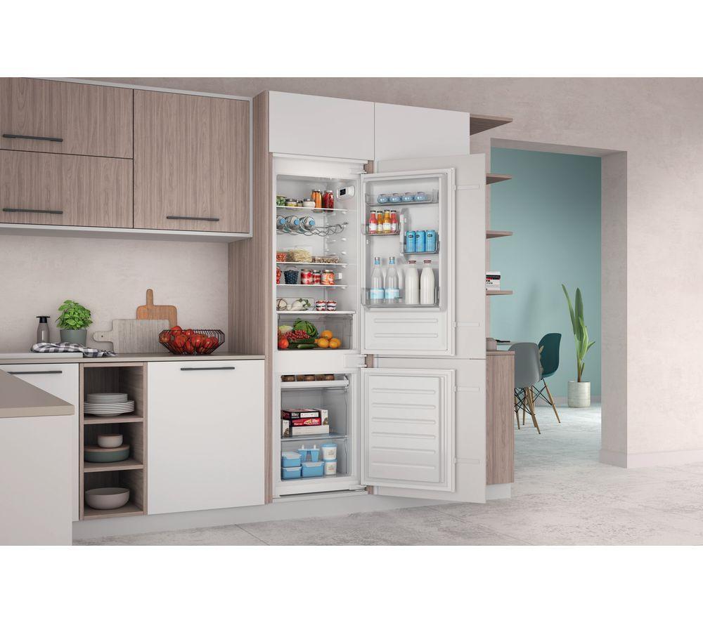 INDESIT Push&Go INC18D011B1 Frigorífico congelador integrado 70/30 - Bisagra deslizante