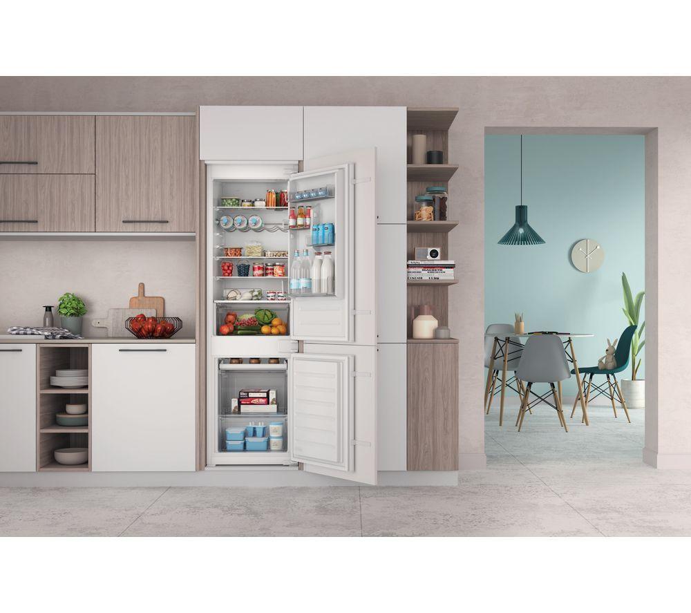 INDESIT Push&Go INC18D011B1 Frigorífico congelador integrado 70/30 - Bisagra deslizante