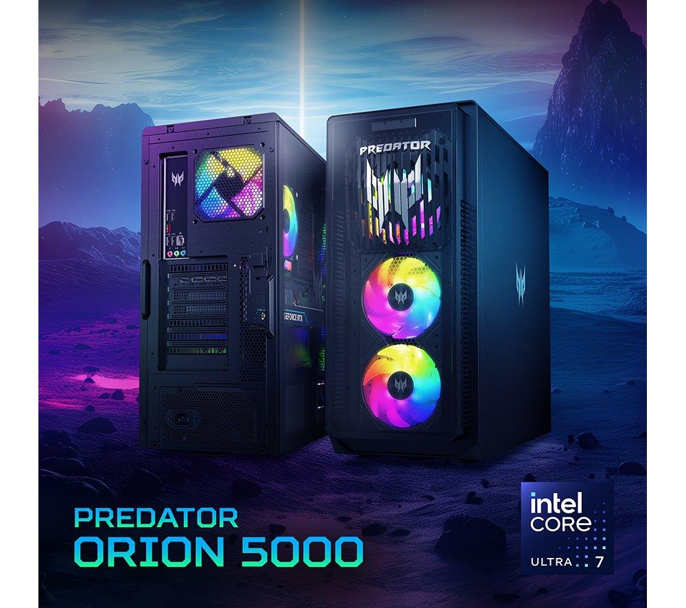 ACER Predator Orion 5000 PO5-660 Gaming PC - Intel® Core™ Ultra 7, RTX 5070, 1 TB SSD