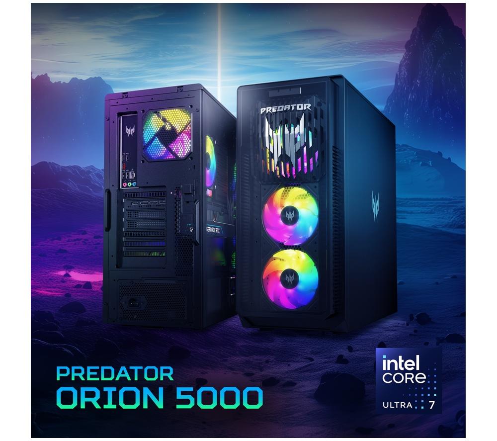 ACER Predator Orion 5000 PO5-660 Gaming PC - Intel® Core™ Ultra 7, RTX 5070, 1 TB SSD