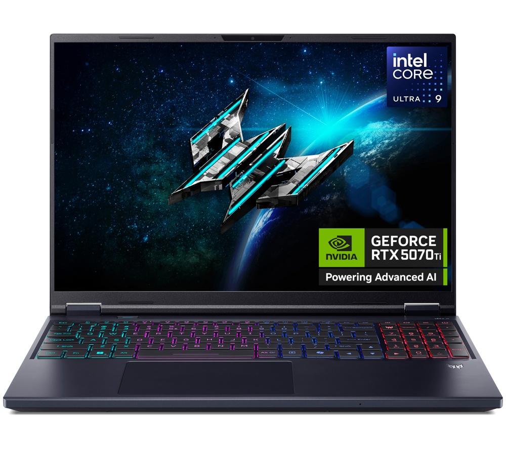 ACER Predator Helios Neo 16 AI 16" Gaming Laptop - Intel® Core™ Ultra 9, RTX 5070 Ti, 1 TB SSD