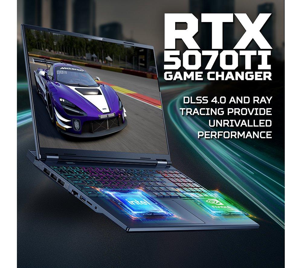 ACER Predator Helios Neo 16 AI 16" Gaming Laptop - Intel® Core™ Ultra 9, RTX 5070 Ti, 1 TB SSD