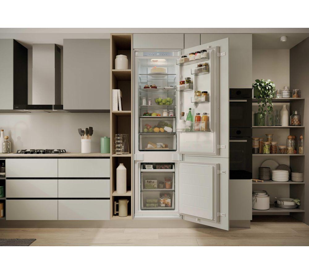 HOOVER H-Fridge 400 HONBQT3519EWK-UK Frigorífico Combi Inteligente Integrado 70/30 - Bisagra Deslizante