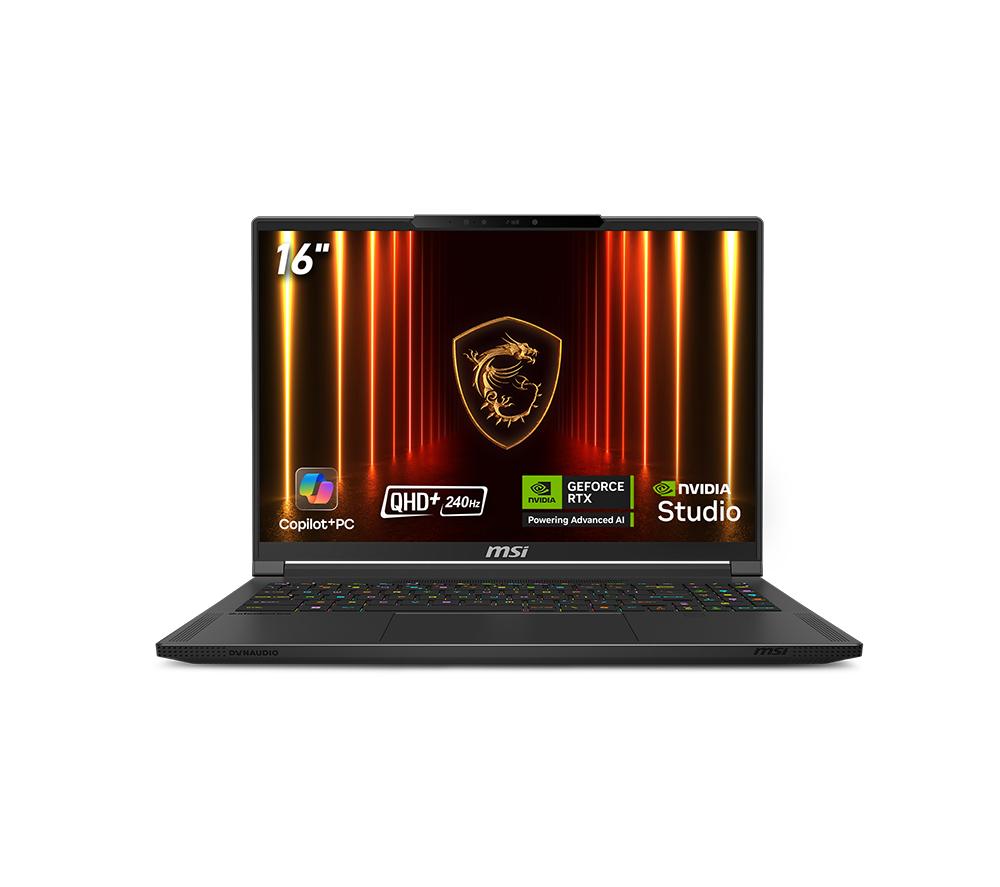 MSI Stealth A16 AI+ 16" Gaming Laptop - AMD Ryzen AI 9, RTX 5060, 1 TB SSD