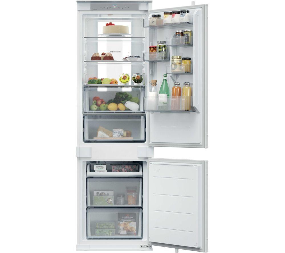 HOOVER HONBQT5518DK Integrated Smart 70/30 Fridge Freezer - Sliding Hinge