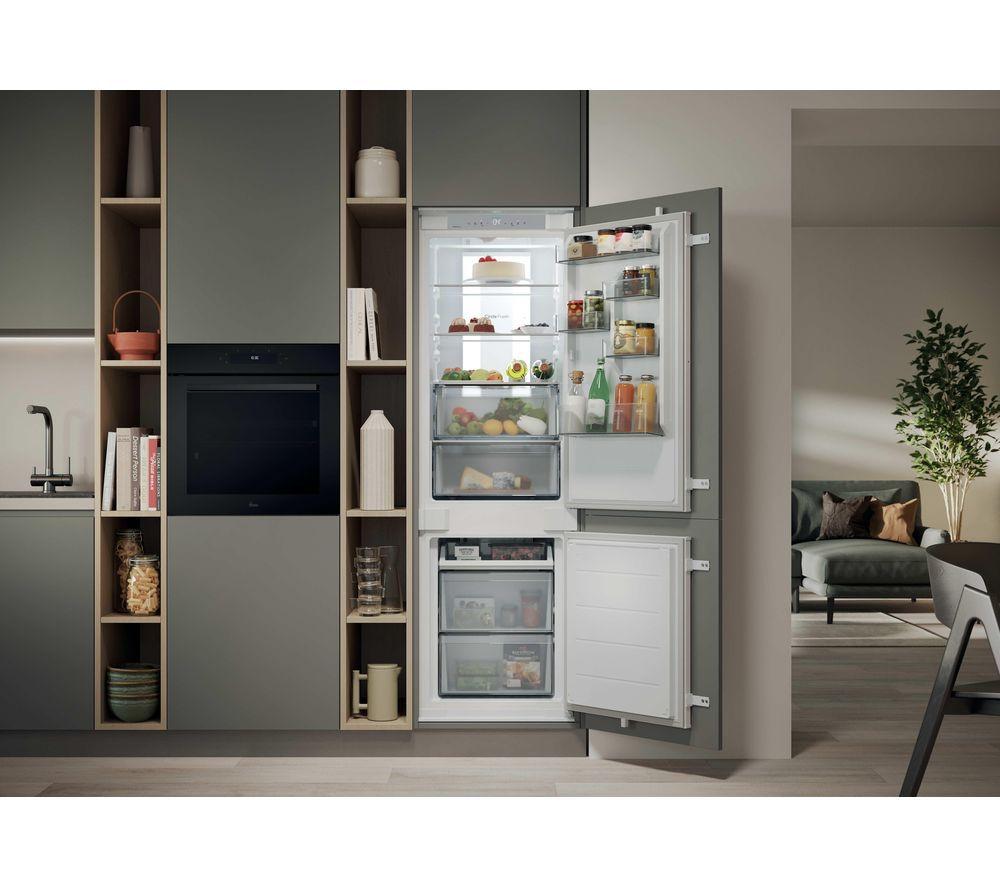 HOOVER HONBQT5518DK Integrierte Smart Kühl-/Gefrierkombination 70/30 – Schleppscharnier