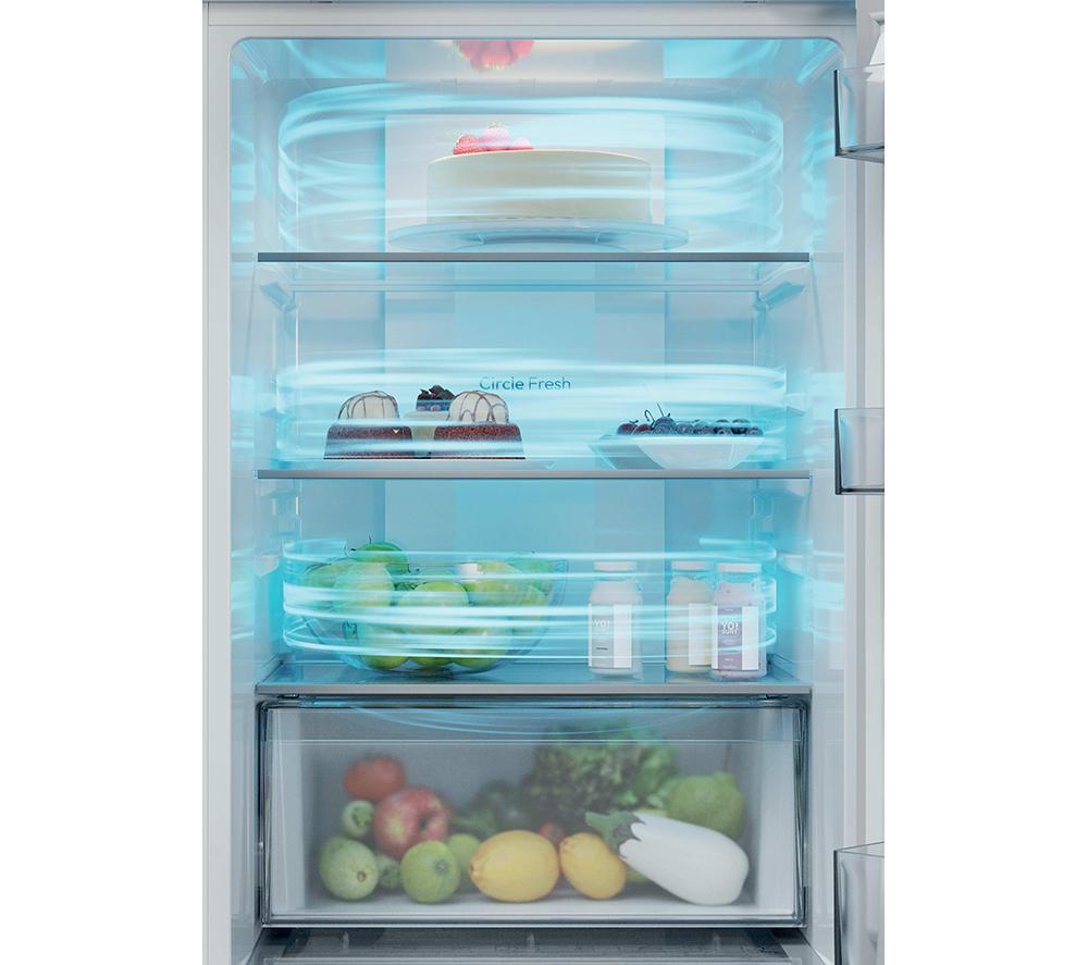 HOOVER HONBQT3518EK Integrated Smart 70/30 Fridge Freezer - Sliding Hinge