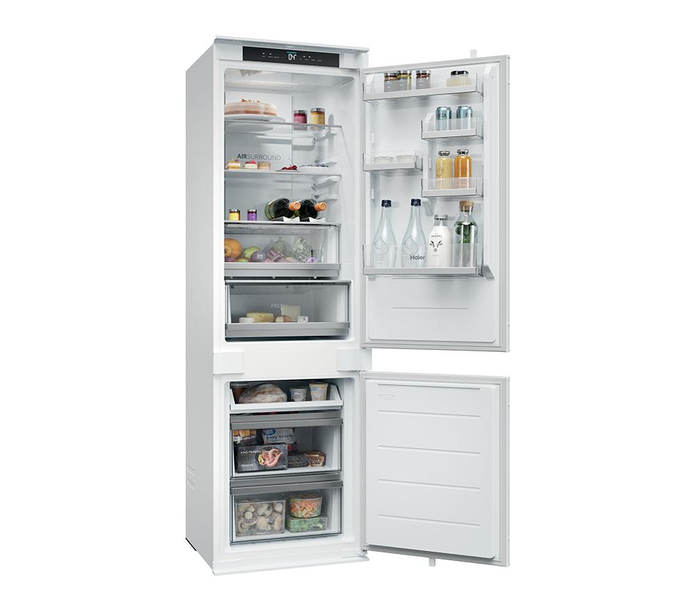 HAIER HBQW5518EK-UK Integrated Smart 70/30 Fridge Freezer - Sliding Hinge