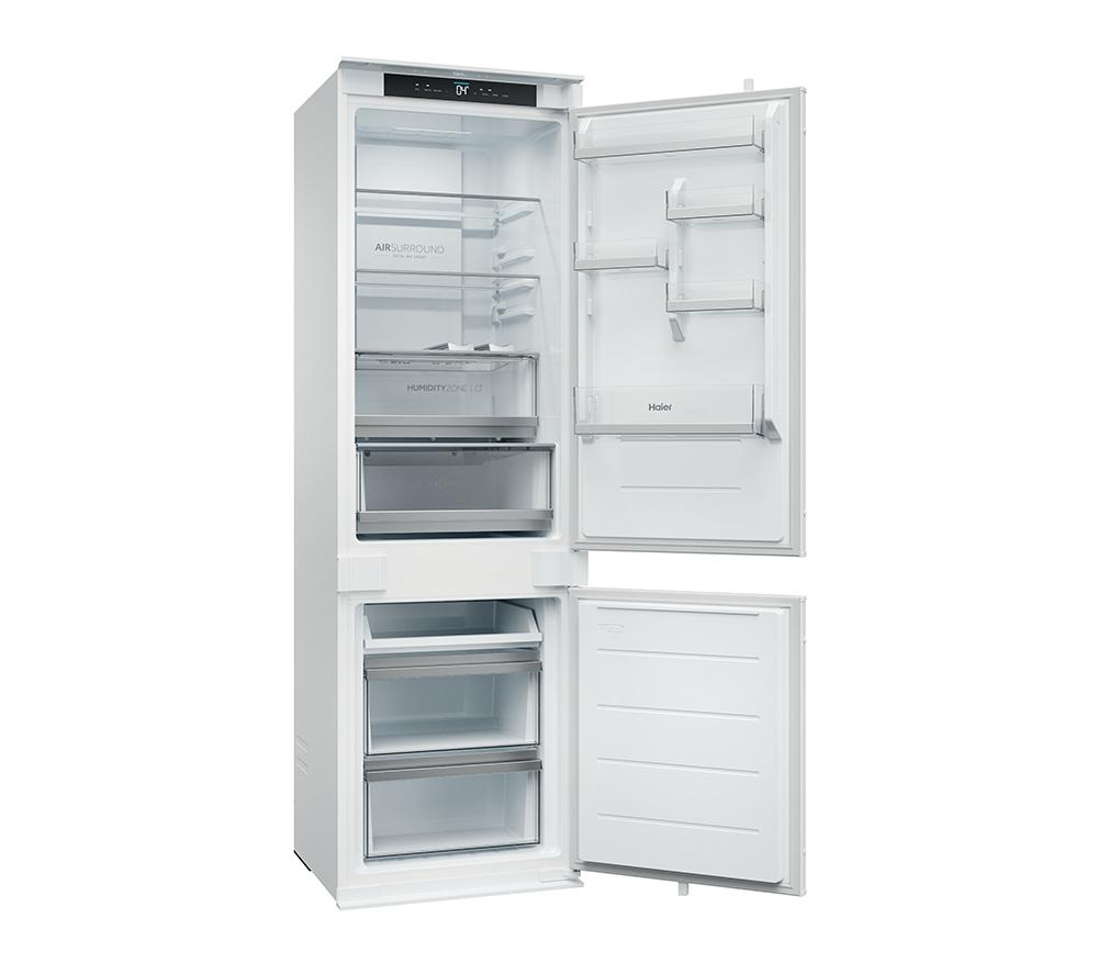 HAIER HBQW5518EK-UK Integrated Smart 70/30 Fridge Freezer - Sliding Hinge