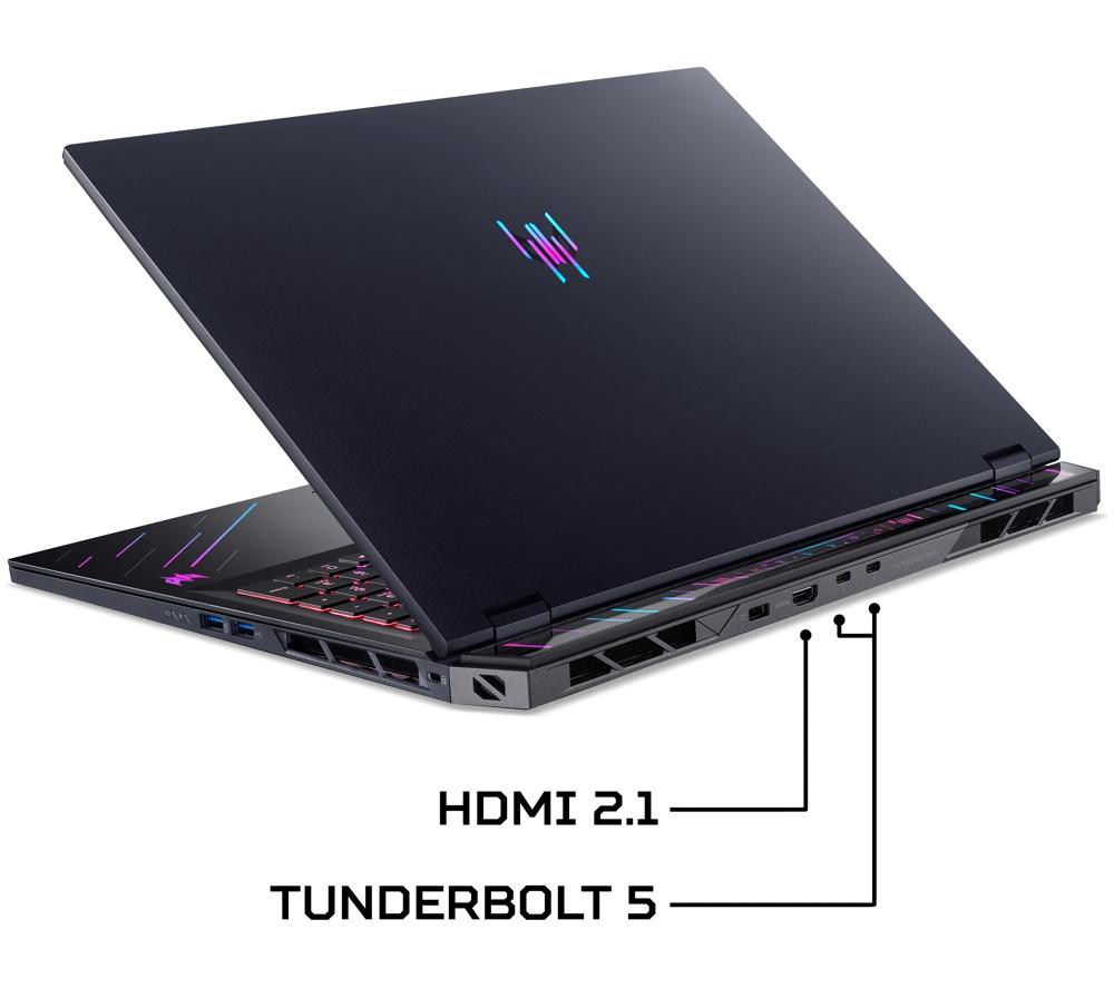 ACER Predator Helios 18 AI 18" Gaming Laptop - Intel® Core™ Ultra 9, RTX 5080, 2 TB SSD