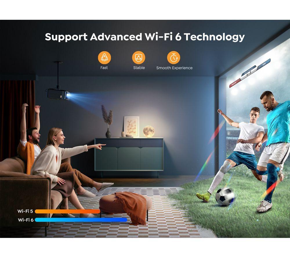 YABER K2s Pro Smart Full HD Home Cinema Projector & Subwoofer
