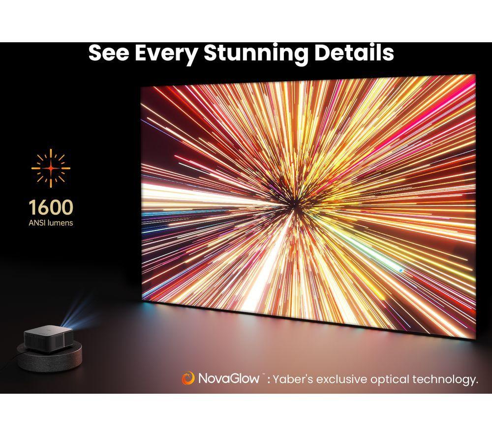 YABER K3 Pro Intelligenter Full HD Heimkino-Beamer & Subwoofer