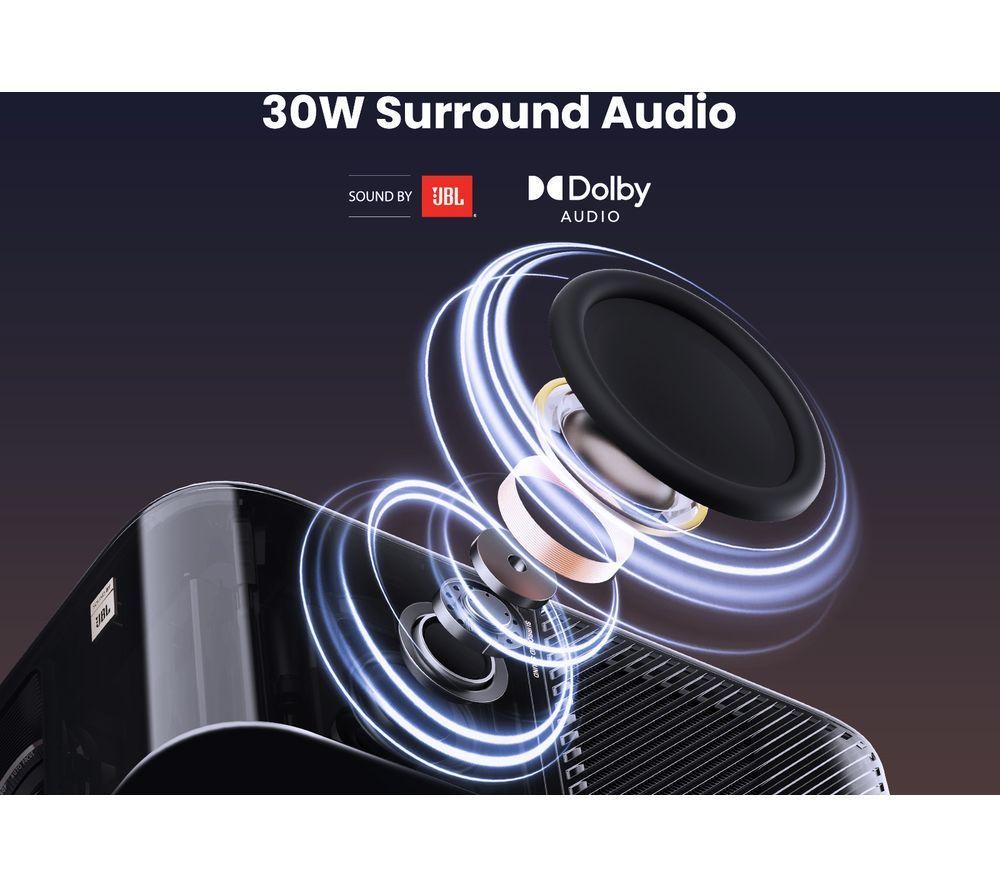 YABER K3 Pro Intelligenter Full HD Heimkino-Beamer & Subwoofer