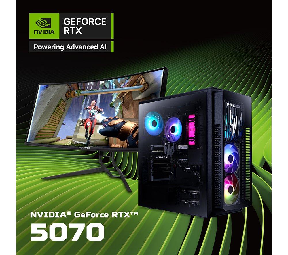 ACER Predator Orion 5000 PO5-660 Gaming PC - Intel® Core™ Ultra 7, RTX 5070, 2 TB SSD