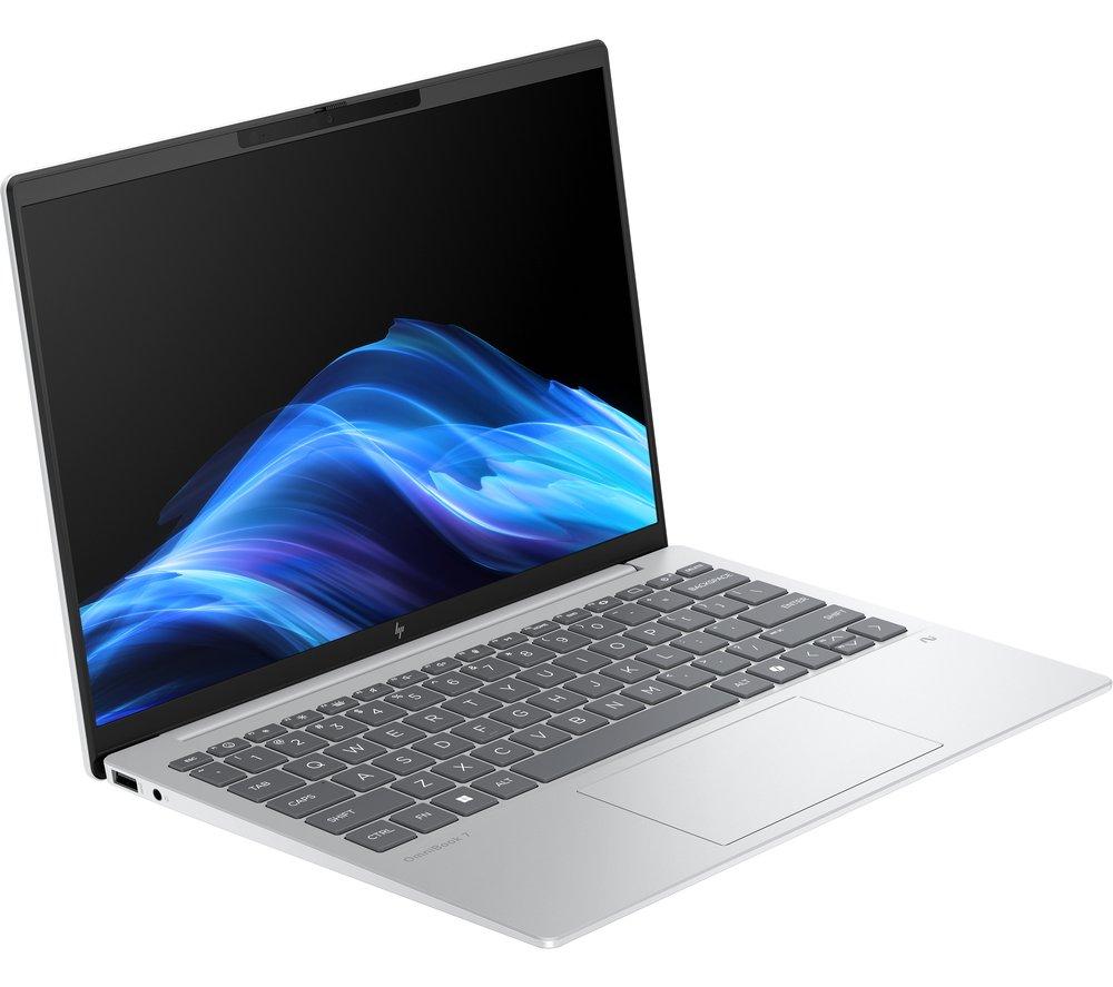 HP OmniBook 7 Aero NGAI 13.3" Laptop - AMD Ryzen AI 5, 512 GB SSD, Glacier Silver