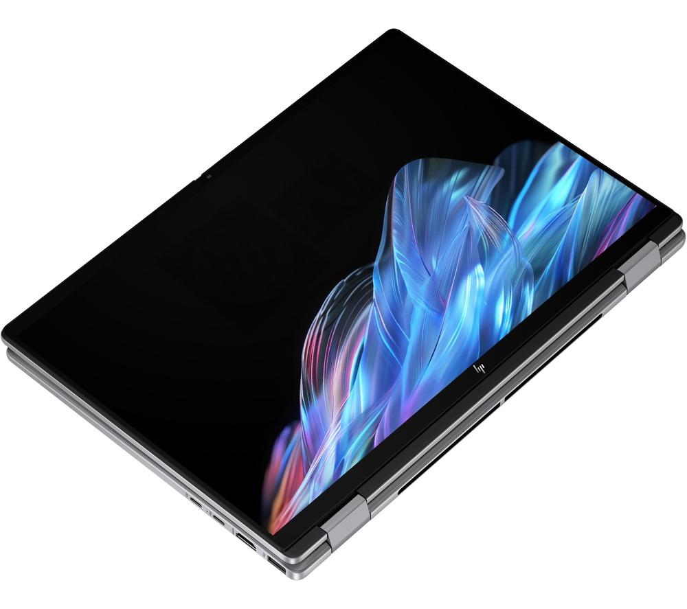HP OmniBook X Flip NGAI 14" 2 in 1 Laptop - AMD Ryzen AI 7, 1 TB SSD, Meteor Silver