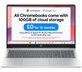 HP 15a-nb0503sa 15.6" Chromebook - Intel® N100, 128 GB UFS, Silver