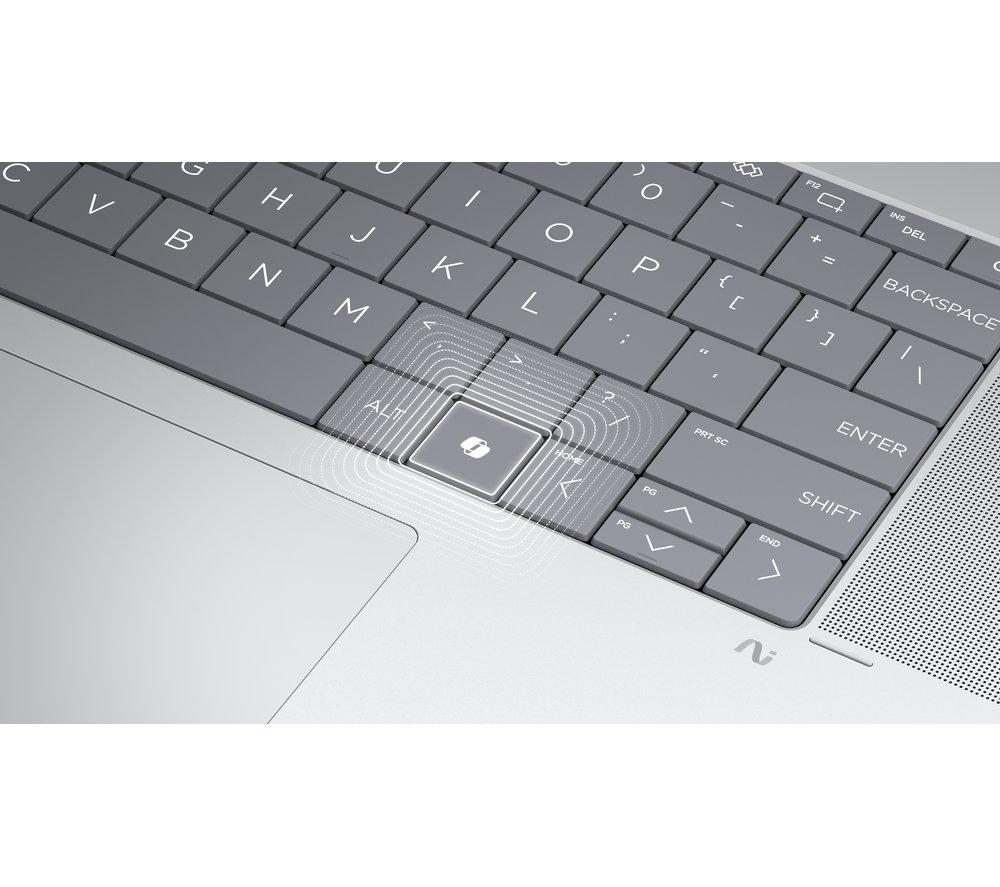 HP OmniBook X Flip NGAI Portátil 2 en 1 de 16", Copilot+ PC - Intel® Core™ Ultra 7, 1 TB SSD, Plata Glaciar
