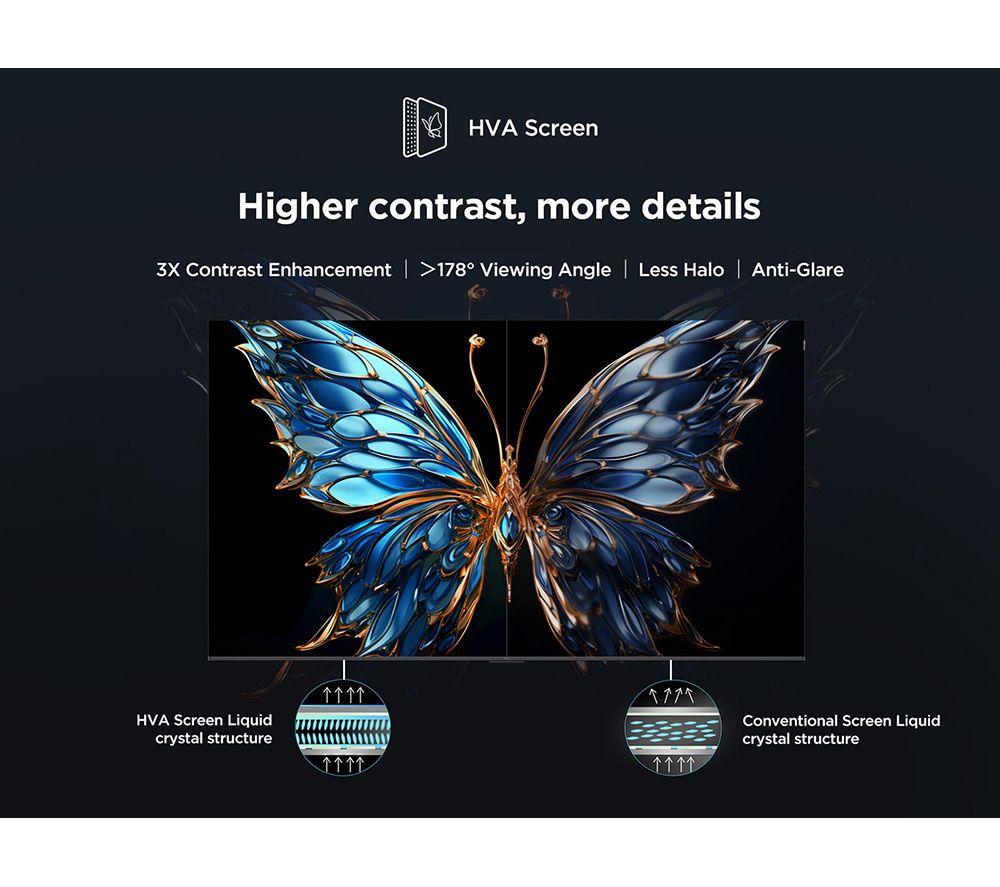 TCL 75P6K-UK 75" Smart 4K Ultra HD HDR LED TV