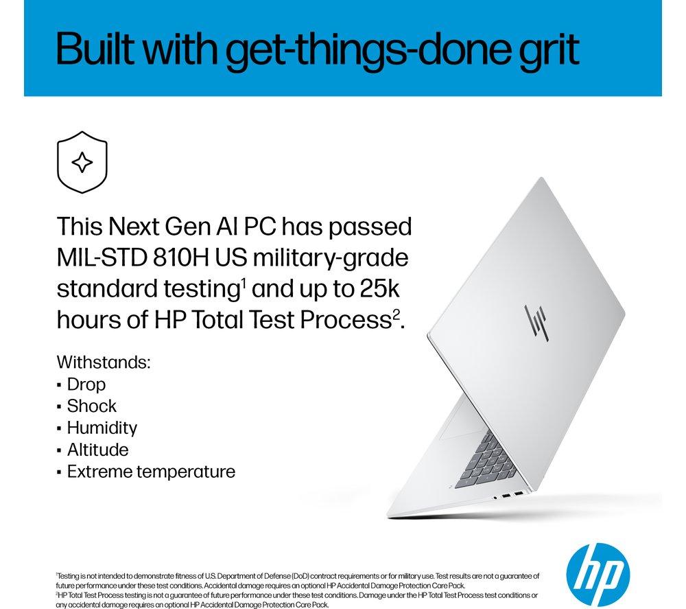 Portátil HP OmniBook 7 NGAI de 17,3" - Intel® Core™ Ultra 7, 1 TB SSD, 16 GB RAM, Plateado