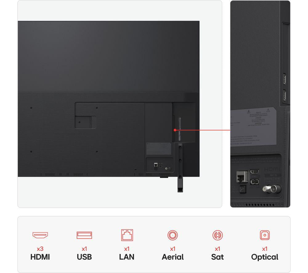 LG QNED82 55" QNED AI 4K HDR Smart TV 2025 - 55QNED82A6B