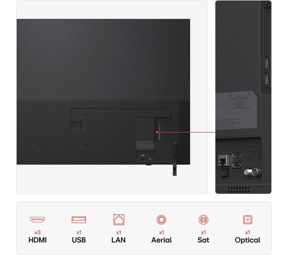 LG QNED82 75" QNED AI 4K HDR Smart TV 2025 - 75QNED82A6B
