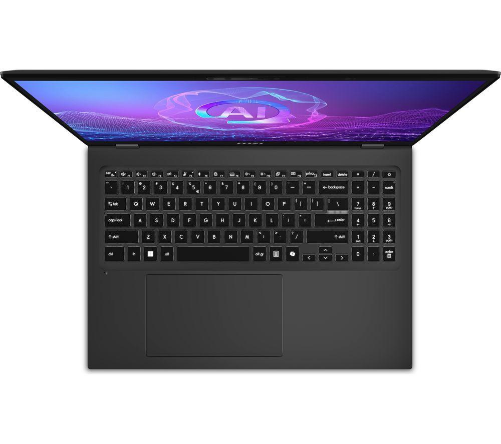 Portátil MSI Prestige 16 AI+ Evo de 16" - Intel® Core™ Ultra 9, 1 TB SSD, Gris Estelar