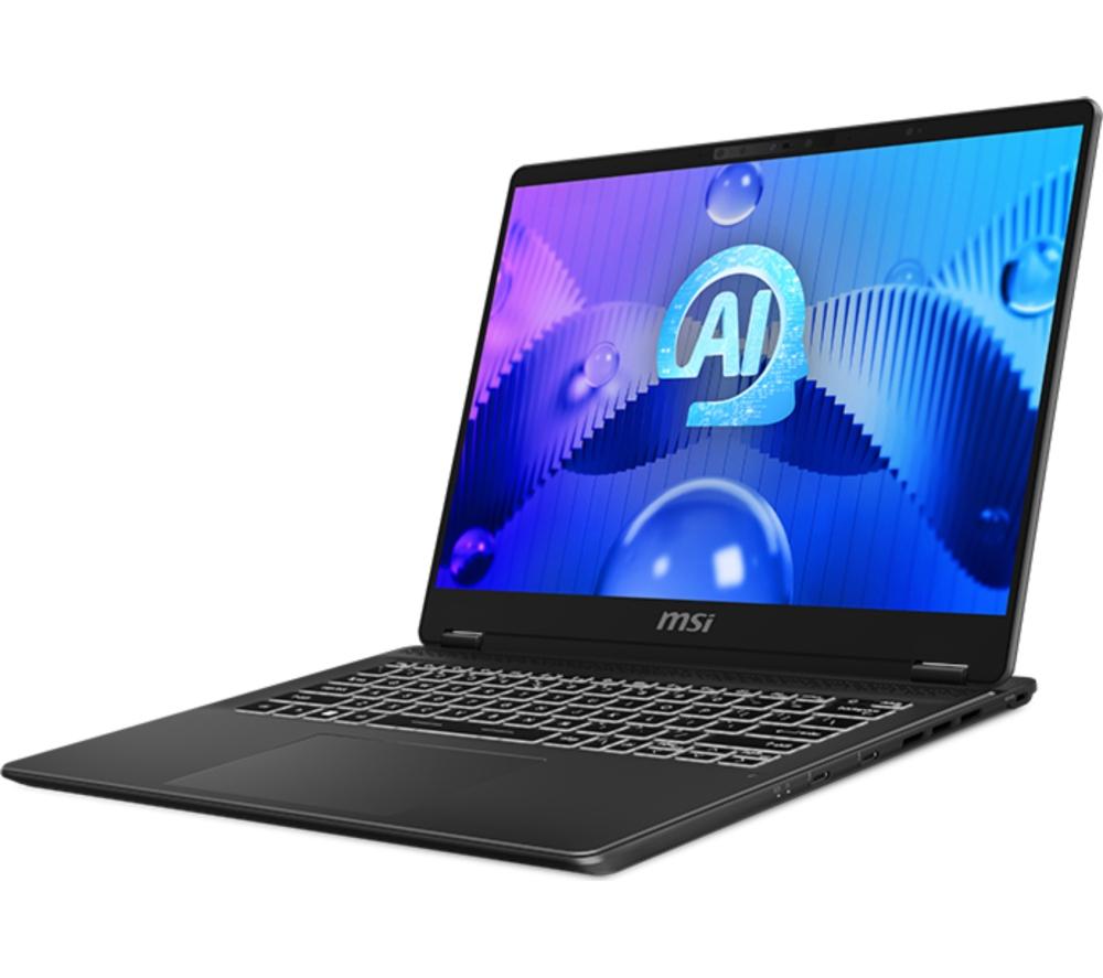 Portátil MSI Prestige 14 AI Evo de 14" - Intel® Core™ Ultra 7, SSD de 1 TB, Gris