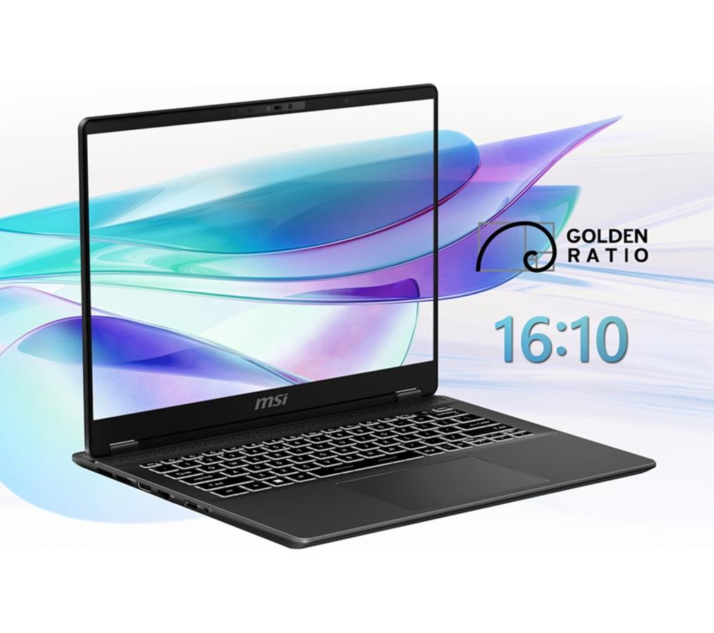Portátil MSI Prestige 14 AI Evo de 14" - Intel® Core™ Ultra 7, SSD de 1 TB, Gris