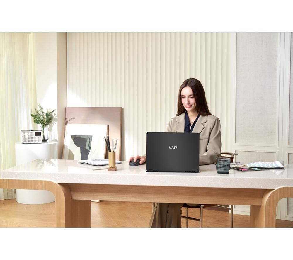 Portátil MSI Prestige 14 AI Evo de 14" - Intel® Core™ Ultra 7, SSD de 1 TB, Gris