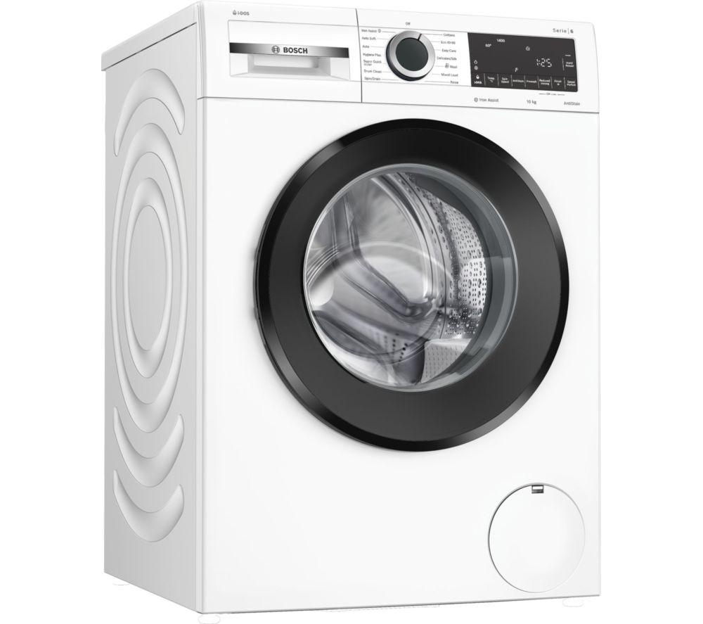 BOSCH Series 6 WGG254F1GB iDos AntiStain 10 kg 1400 Spin Washing Machine - White