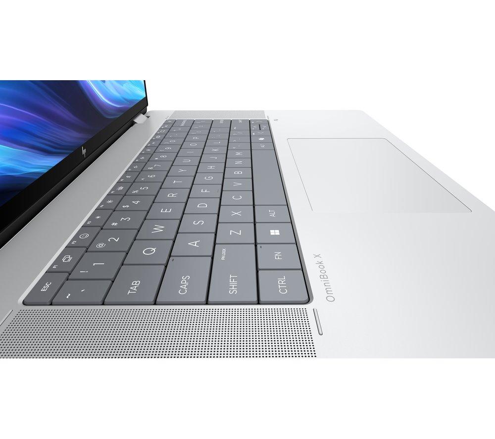 HP OmniBook X Flip NGAI 16" 2 in 1 Laptop - Intel® Core™ Ultra 5, 512 GB SSD, Glacier Silver