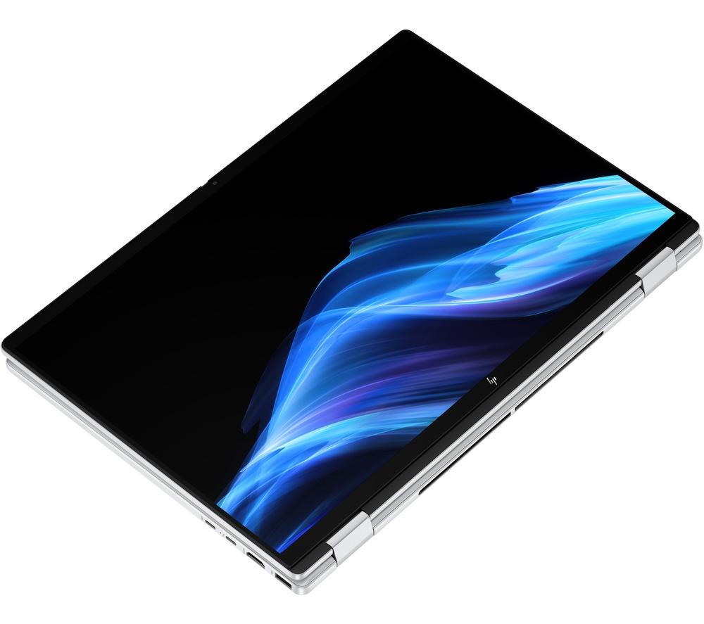 HP OmniBook X Flip NGAI 16" 2 in 1 Laptop - Intel® Core™ Ultra 5, 512 GB SSD, Glacier Silver