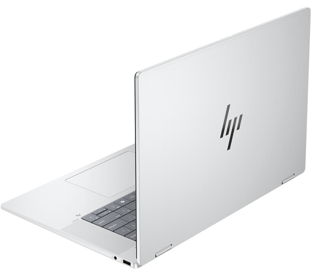 HP OmniBook X Flip NGAI 16" 2 in 1 Laptop - Intel® Core™ Ultra 5, 512 GB SSD, Glacier Silver