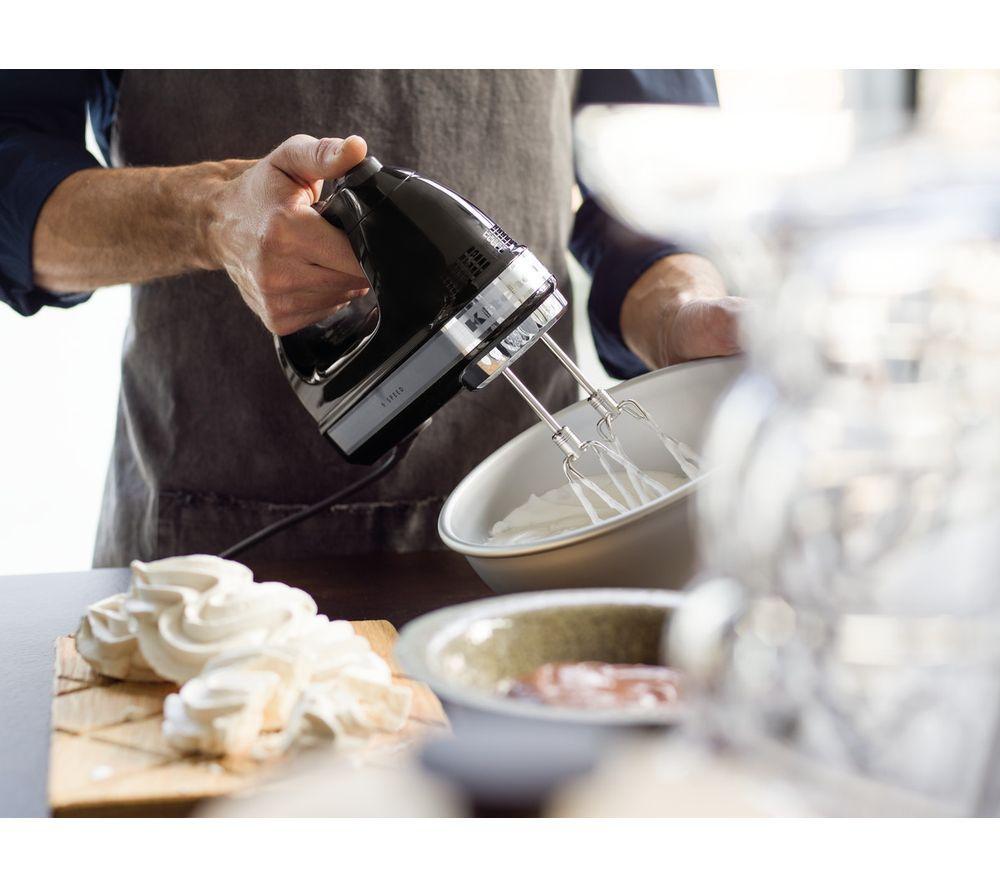 KITCHENAID 5KHM9212BOB Hand Mixer - Onyx Black